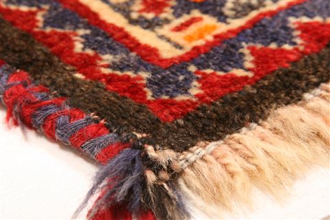 Gabbeh Red Hand Knotted 310 X 62 Area Rug 100-24342 Image 7