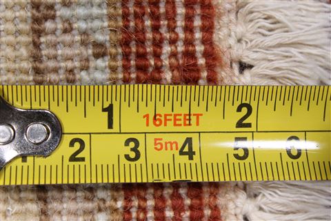 Ziegler Brown Runner Hand Knotted 25 X 85  Area Rug 250-24343 Image 10