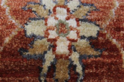 Ziegler Brown Runner Hand Knotted 25 X 85  Area Rug 250-24343 Image 7