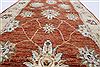 Ziegler Brown Runner Hand Knotted 25 X 85  Area Rug 250-24343 Thumb 1