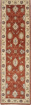 Ziegler Brown Runner Hand Knotted 2'5" X 8'5"  Area Rug 250-24343