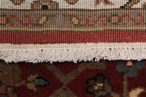 Agra Brown Runner Hand Knotted 27 X 710 Area Rug 250-24346 Image 1