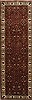 Agra Brown Runner Hand Knotted 27 X 710  Area Rug 250-24346 Thumb 0