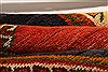 Gabbeh Red Hand Knotted 45 X 610 Area Rug 100-24351 Thumb 6