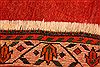Gabbeh Red Hand Knotted 45 X 610 Area Rug 100-24351 Thumb 8