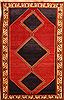 Gabbeh Red Hand Knotted 45 X 610 Area Rug 100-24351 Thumb 0