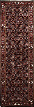 Herati Blue Runner Hand Knotted 2'8" X 8'0"  Area Rug 250-24354