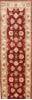Pishavar Red Runner Hand Knotted 28 X 91  Area Rug 250-24356 Thumb 0