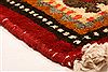Gabbeh Red Hand Knotted 49 X 73 Area Rug 100-24358 Thumb 4
