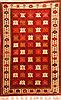 Gabbeh Red Hand Knotted 49 X 73  Area Rug 100-24358 Thumb 0