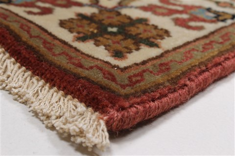 Karajeh Brown Runner Hand Knotted 20 X 78 Area Rug 250-24359 Image 4