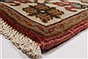 Karajeh Brown Runner Hand Knotted 20 X 78  Area Rug 250-24359 Thumb 4