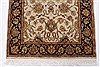 Kashan Beige Runner Hand Knotted 26 X 711  Area Rug 250-24360 Thumb 4