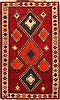 Gabbeh Red Hand Knotted 35 X 58  Area Rug 100-24363 Thumb 0