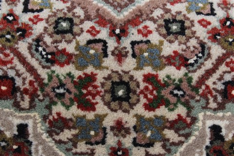 Tabriz Black Runner Hand Knotted 28 X 71 Area Rug 250-24364 Image 6
