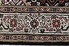 Tabriz Black Runner Hand Knotted 28 X 71  Area Rug 250-24364 Thumb 2