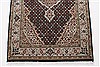 Tabriz Black Runner Hand Knotted 28 X 71  Area Rug 250-24364 Thumb 4