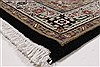 Tabriz Black Runner Hand Knotted 28 X 71  Area Rug 250-24364 Thumb 5