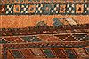 Gabbeh Orange Hand Knotted 44 X 70  Area Rug 100-24365 Thumb 7