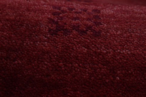 Gabbeh Red Runner Hand Knotted 27 X 711 Area Rug 250-24368 Image 6