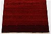 Gabbeh Red Runner Hand Knotted 27 X 711  Area Rug 250-24368 Thumb 3