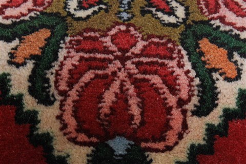 Sanandaj Red Runner Hand Knotted 211 X 84 Area Rug 250-24370 Image 9