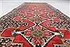 Sanandaj Red Runner Hand Knotted 211 X 84  Area Rug 250-24370 Thumb 2