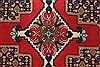 Sanandaj Red Runner Hand Knotted 211 X 84  Area Rug 250-24370 Thumb 5