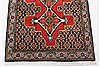 Sanandaj Red Runner Hand Knotted 211 X 84 Area Rug 250-24370 Thumb 6