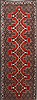 Sanandaj Red Runner Hand Knotted 211 X 84 Area Rug 250-24370 Thumb 0