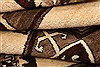 Gabbeh White Hand Knotted 33 X 62 Area Rug 100-24376 Thumb 2