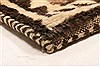 Gabbeh White Hand Knotted 33 X 62 Area Rug 100-24376 Thumb 5