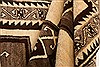Gabbeh White Hand Knotted 33 X 62 Area Rug 100-24376 Thumb 6