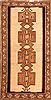 Gabbeh Yellow Hand Knotted 33 X 63 Area Rug 100-24378 Thumb 0