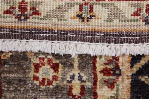 Pishavar Black Runner Hand Knotted 29 X 84 Area Rug 250-24379 Image 12