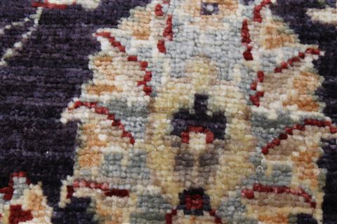 Pishavar Black Runner Hand Knotted 29 X 84 Area Rug 250-24379 Image 6