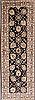 Pishavar Black Runner Hand Knotted 29 X 84  Area Rug 250-24379 Thumb 0