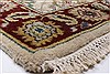 Kashan Beige Runner Hand Knotted 26 X 82  Area Rug 250-24385 Thumb 5