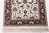 Tabriz Beige Runner Hand Knotted 26 X 80  Area Rug 250-24386 Thumb 4