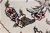 Tabriz Beige Runner Hand Knotted 26 X 80 Area Rug 250-24386 Thumb 7