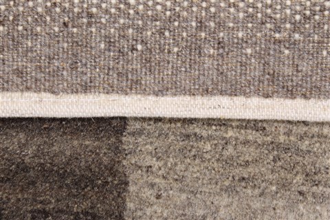 Gabbeh Beige Runner Hand Knotted 27 X 80 Area Rug 250-24391 Image 12