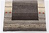Gabbeh Beige Runner Hand Knotted 27 X 80  Area Rug 250-24391 Thumb 4