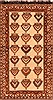 Gabbeh Beige Hand Knotted 37 X 63  Area Rug 100-24392 Thumb 0
