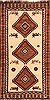 Gabbeh White Hand Knotted 37 X 611  Area Rug 100-24402 Thumb 0
