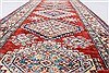 Kazak Red Runner Hand Knotted 26 X 77 Area Rug 250-24404 Thumb 2