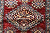 Kazak Red Runner Hand Knotted 26 X 77 Area Rug 250-24404 Thumb 4
