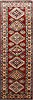 Kazak Red Runner Hand Knotted 26 X 77 Area Rug 250-24404 Thumb 0