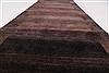 Gabbeh Brown Runner Hand Knotted 27 X 710 Area Rug 250-24408 Thumb 10