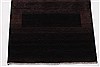 Gabbeh Brown Runner Hand Knotted 27 X 710 Area Rug 250-24408 Thumb 3