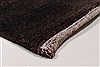 Gabbeh Brown Runner Hand Knotted 27 X 710 Area Rug 250-24408 Thumb 4